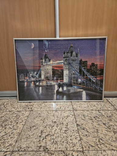 Zdjęcie oferty: Obraz puzzle w ramie (1000 puzzli) Tower Bridge