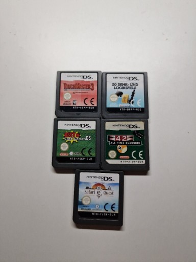 Zdjęcie oferty: 5 gier Nintendo DS - Sprawne