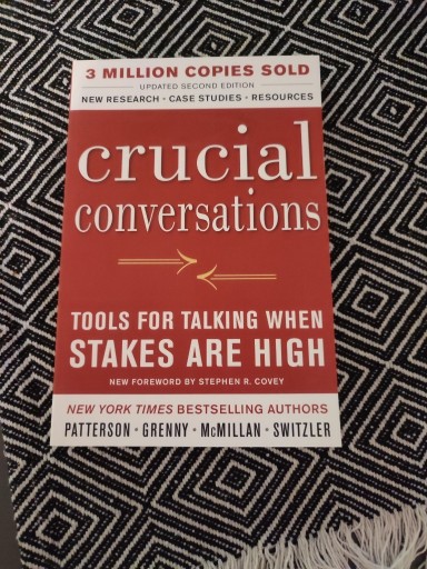 Zdjęcie oferty: Crucial Conversations Tools for Talking książka 