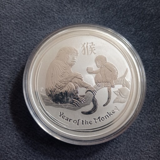 Zdjęcie oferty: AUSTRALIA LUNAR II 2 oz ROK MAŁPY