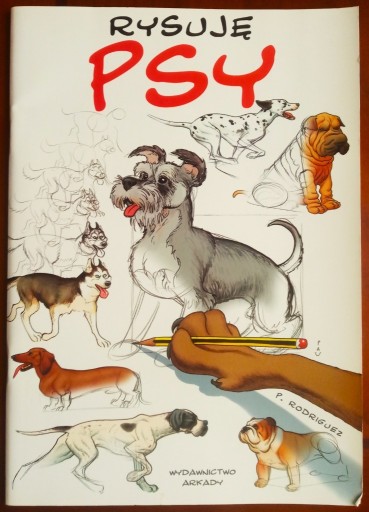 Zdjęcie oferty: Książka do nauki rysowania Rysuję Psy