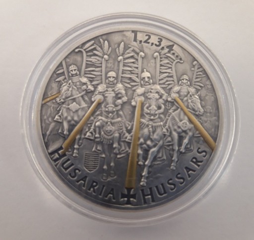 Zdjęcie oferty: Moneta srebrna Husaria 01 kolekcjonerska 31,1g 2022r