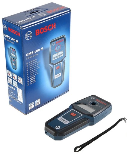 BOSCH DETEKTOR GMS 100M WYKRYWACZ METALI PRZEWODÓW | Pustków | Kup ...