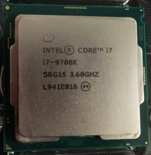 Zdjęcie oferty: Intel Core I7-9700K