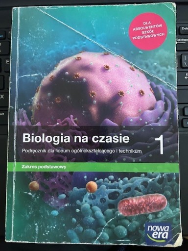 Zdjęcie oferty: Biologia na czasie klasa 1 zakres podstawowy liceum i technikum