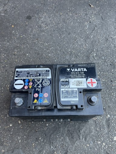 Zdjęcie oferty: Akumulator AGM VARTA 68AH