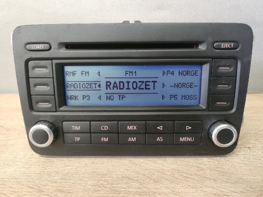 Zdjęcie oferty: Radio VW Volkswagen RCD500 +kod Passat b6 Golf 5 V