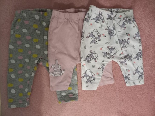 Zdjęcie oferty: Spodnie niemowlęce dziewczęce roz. 62
