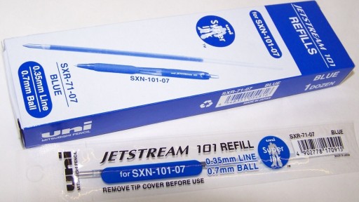 Zdjęcie oferty: Wkład do Długopisu UNI Jetstream 101N SXR-71-07C 0,7 Niebieski