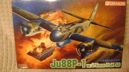 Zdjęcie oferty: Junkers Ju 88P-1 mit 75mm PaK40 Kanone"Tank Buster" Dragon 5543 1/48
