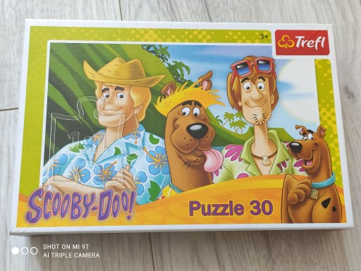 Zdjęcie oferty: Puzzle 30el Scooby Doo Na wakacjach 18197 Trefl
