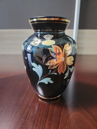 Zdjęcie oferty: Śliczny porcelanowy wazon recznie malowany Polecam