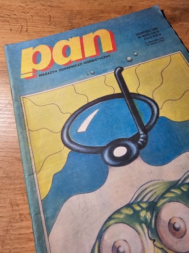 Zdjęcie oferty: Magazyn PAN - 8 (23) sierpień 1989-polski Playboy