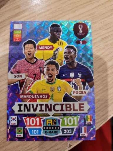 Zdjęcie oferty: WORLD CUP QATAR 2022 X-RARE 5 INVINCIBLE !NEW!