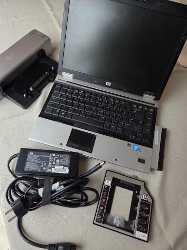 Zdjęcie oferty: HP EliteBook 6930p + stacja dokująca + kieszeń HDD – idealny do biura/NAS
