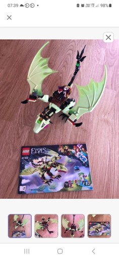 Zdjęcie oferty: Lego Elves 41183 Zły smok króla Gobinów