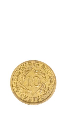 Zdjęcie oferty: 10 Reich Reichspfennig 1932 R. D
