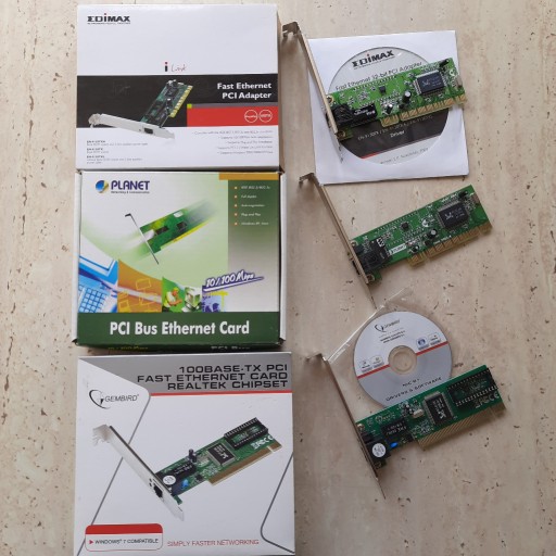 Zdjęcie oferty: Karta sieciowa PCI Rj-45, Edimax, Planet, Gembird