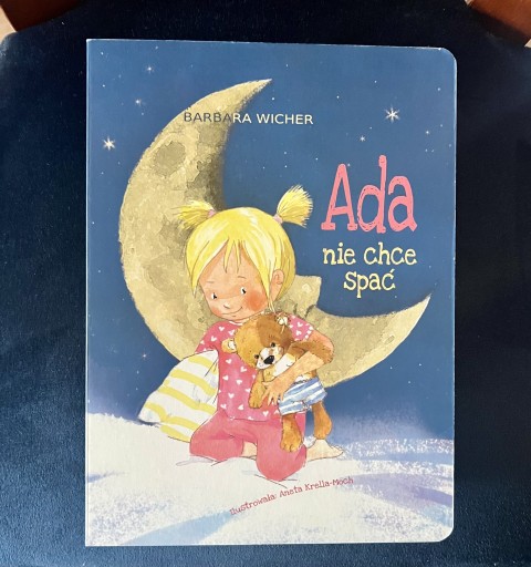 Zdjęcie oferty: Ada nie chce spać książka dzieci prezent Wicher