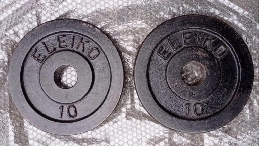 Zdjęcie oferty: Obciążenie olimpijskie ELEIKO 2 x 10 kg metalowe