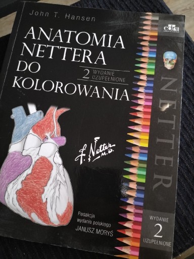 Zdjęcie oferty: Anatomia Nettera do kolorowania+ diagnostyka 