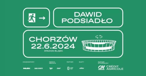 Zdjęcie oferty: Dawid Podsiadło Chorzów 22.06.2024 r. Płyta. 
