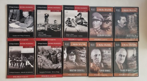 Zdjęcie oferty: DVD Historia II wojna światowa