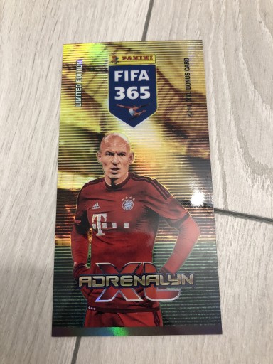 Zdjęcie oferty: Panini,2016, Arjen Robben Limited Edition XXL 4/11