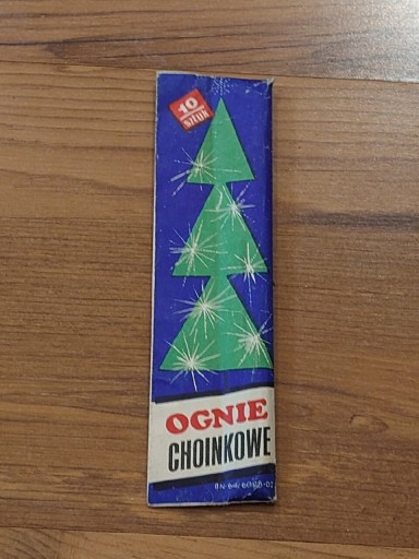 Zdjęcie oferty: Vintage - ognie choinkowe 