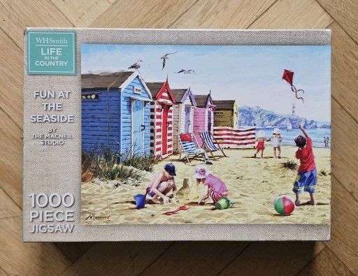 Zdjęcie oferty: Puzzle 1000 el. Dzieci na plaży / Zabawa w piasku!