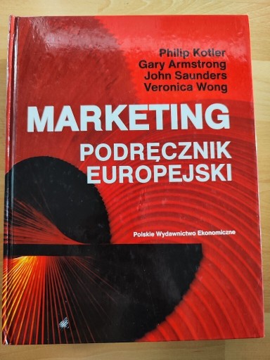Zdjęcie oferty: Marketing podręcznik europejski Kotler