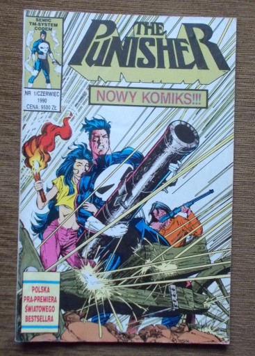 Zdjęcie oferty: TM-Semic THE PUNISHER nr 1/1990