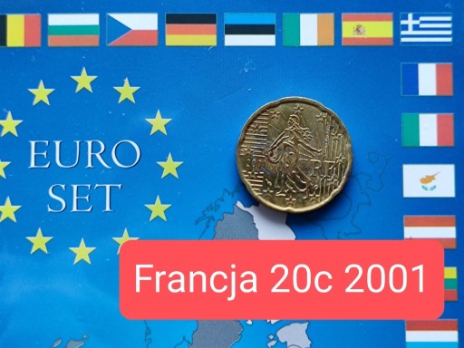 Zdjęcie oferty: Francja 20 cent 2001