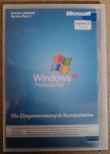 Zdjęcie oferty: Windows XP Professional SP3 CD