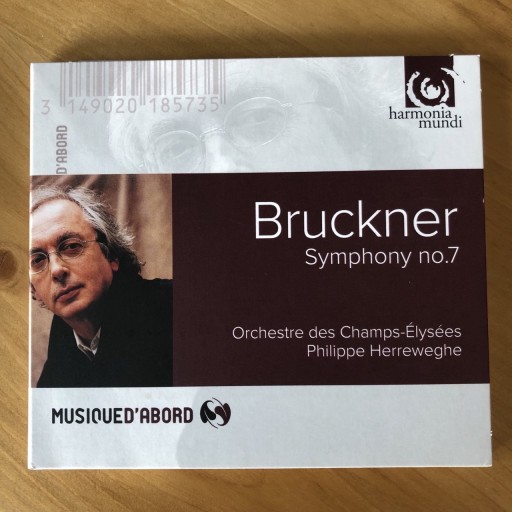 Zdjęcie oferty: Bruckner Symphony no. 7 Herreweghe & Orchestre…