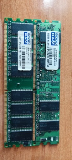 Zdjęcie oferty: Pamięć RAM DDR 2x512mb. 1GB dual 
