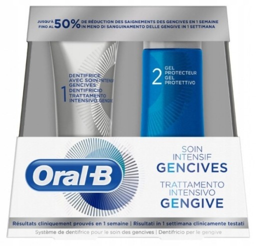 Zdjęcie oferty: PASTA DO ZĘBÓW + ŻEL OCHRONNY ORAL-B 