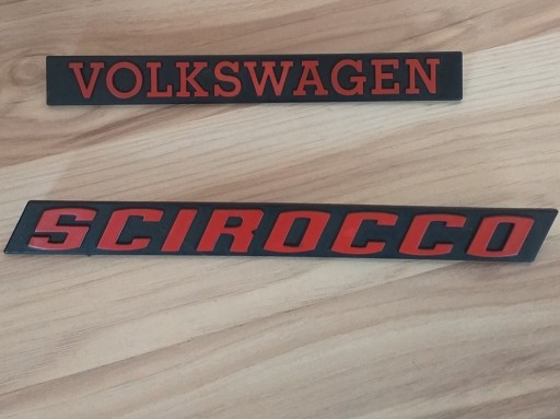 Zdjęcie oferty: VW Scirocco I 1emblemat (znaczek, logo, SL) Orygin