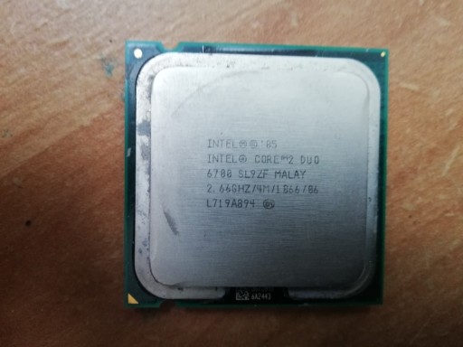 Zdjęcie oferty: Procesor Intel Core2Duo 6700 2,66ghz 4M