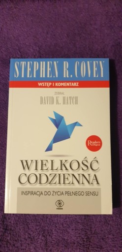 Zdjęcie oferty: Wielkość codzienna Stephen R. Covey