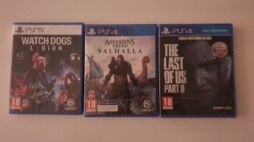 Zdjęcie oferty: ZESTAW GIER PS5 / PS4