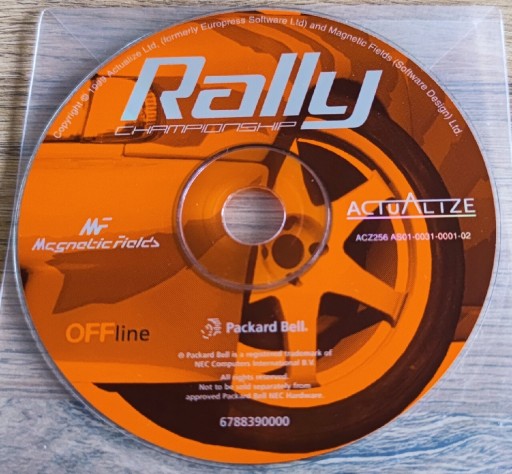 Zdjęcie oferty: Rally Championship PC Premierowe 1999r