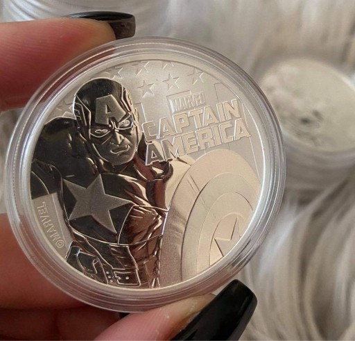 Zdjęcie oferty: Captain America - Marvel - 1 oz - Kapitan Ameryka