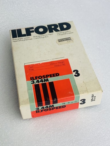 Zdjęcie oferty: Papier ilford ilfospeed 3.44m pearl 8,9x12,7