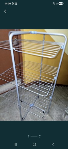 Zdjęcie oferty: Suszarka na pranie trzy poziomy jak nowa 