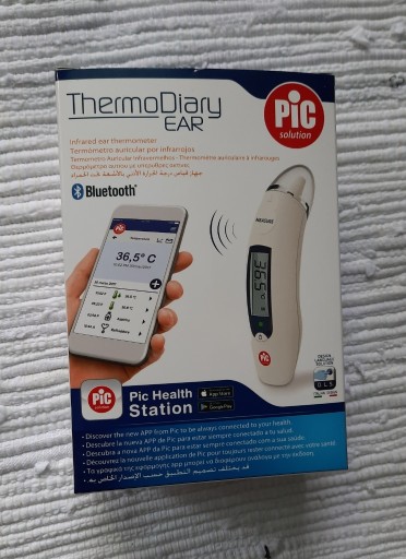 Zdjęcie oferty: PIC Termometr douszny Bluetooth Thermo Diary Ear