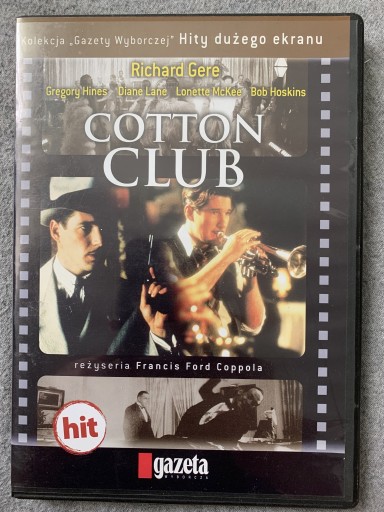 Zdjęcie oferty: Cotton Club. Richard Gere. DVD 