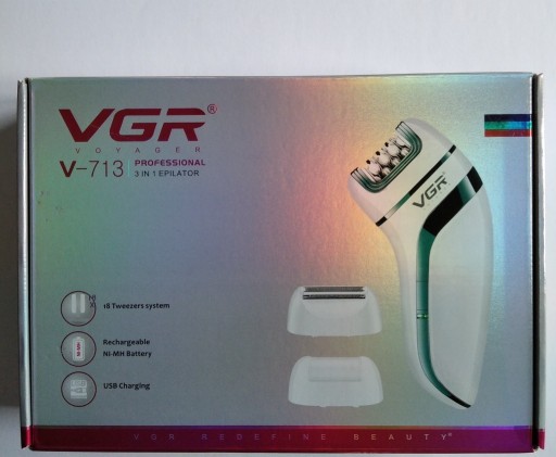 Zdjęcie oferty: Depilator VGR-713 3W1 NOWY