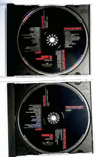 Zdjęcie oferty: CD-Action - płyty CD - listopad 1996 (nr 6a i 6b)