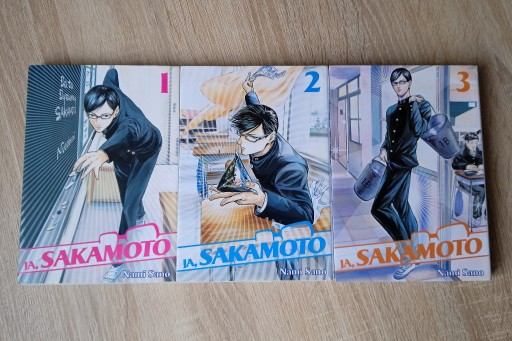 Zdjęcie oferty: Manga Ja, Sakamoto - tomy 1-3